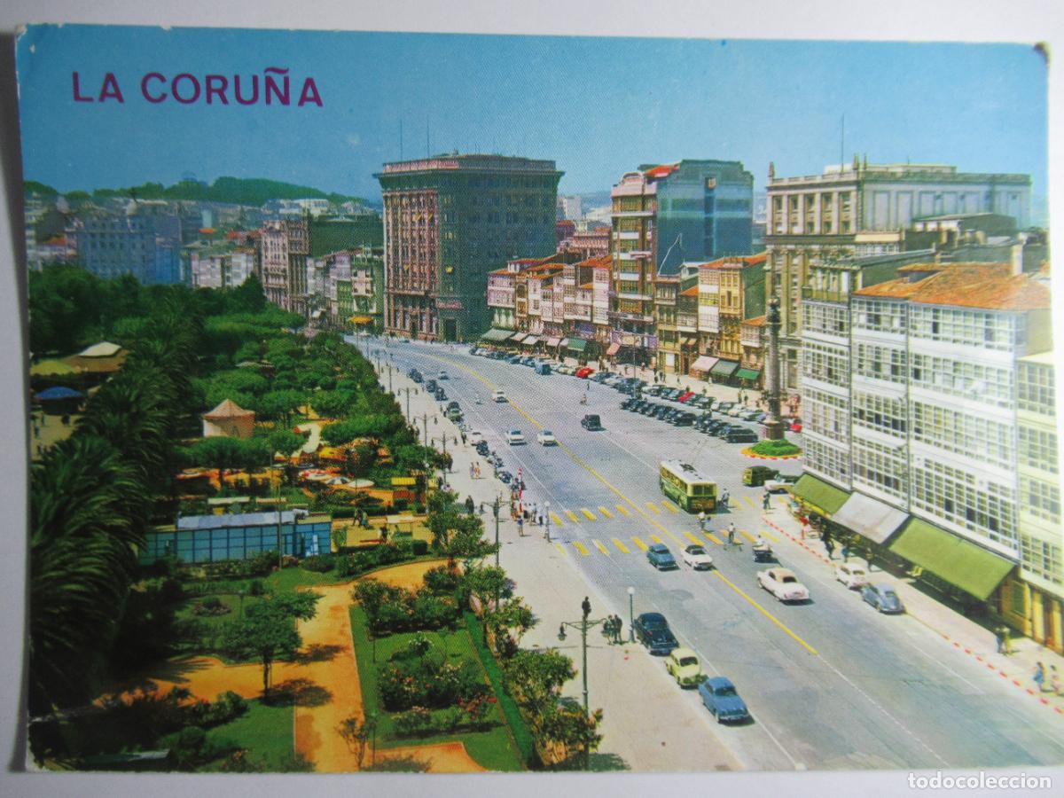 Postales: La Coru&ntilde;a - Cant&oacute;n Grande y Parque - Foto 1
