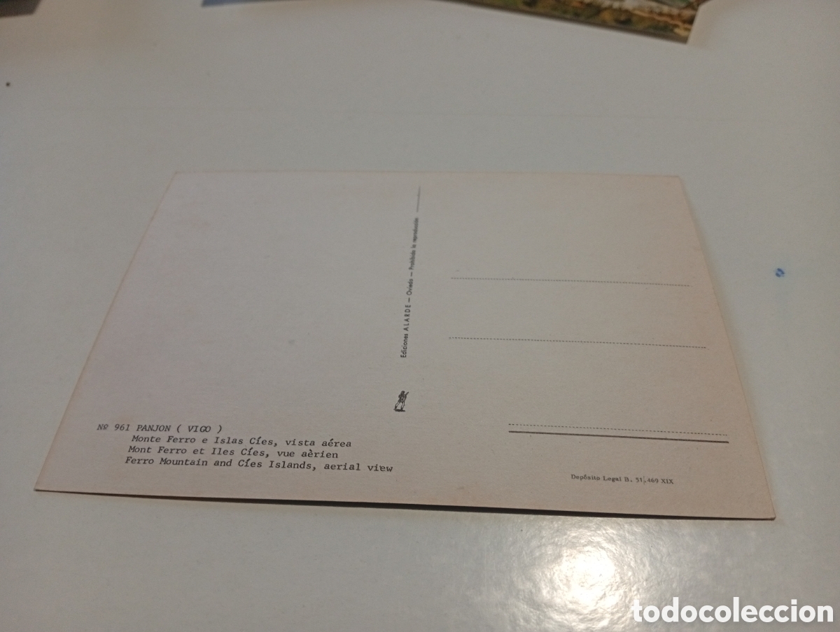 Postales: Postal Panjon, Vigo .... - Foto 2