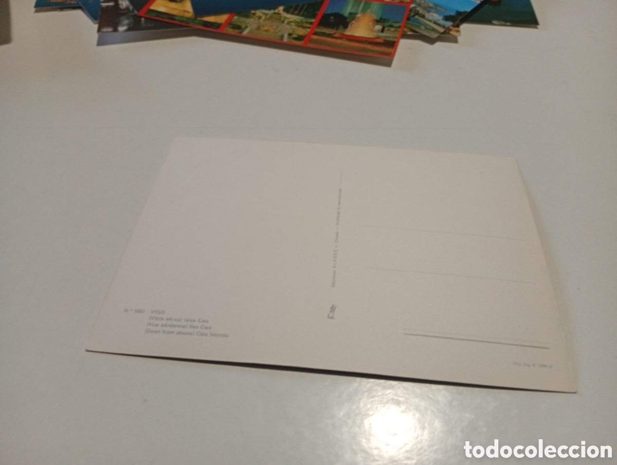 Postales: Postal Vigo islas cies - Foto 2