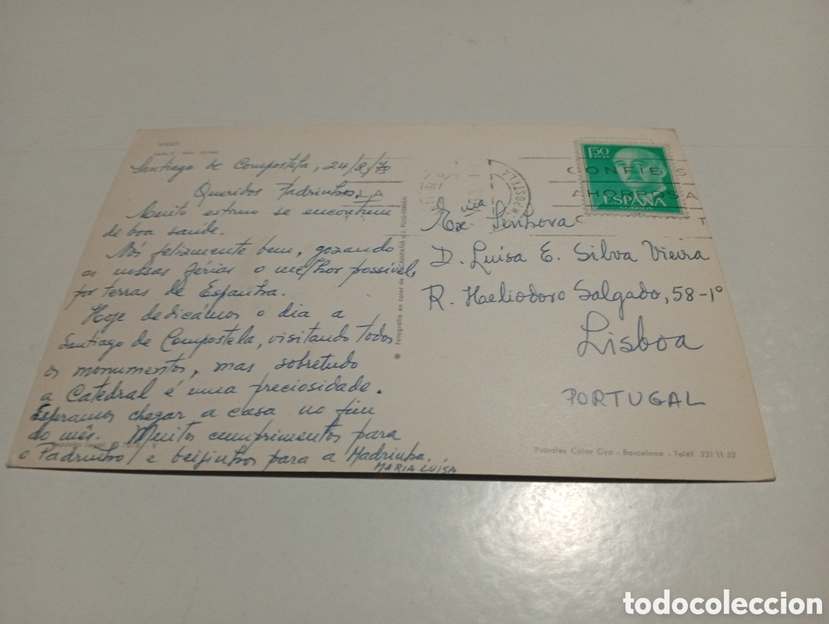Postales: Postal Vigo panor&aacute;mica - Foto 2