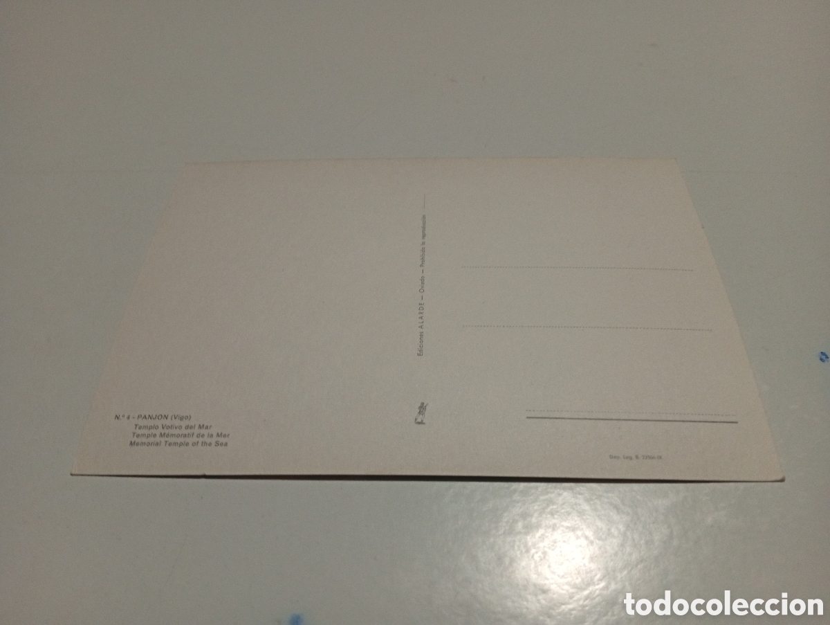 Postales: Postal Panjon Vigo..... - Foto 2
