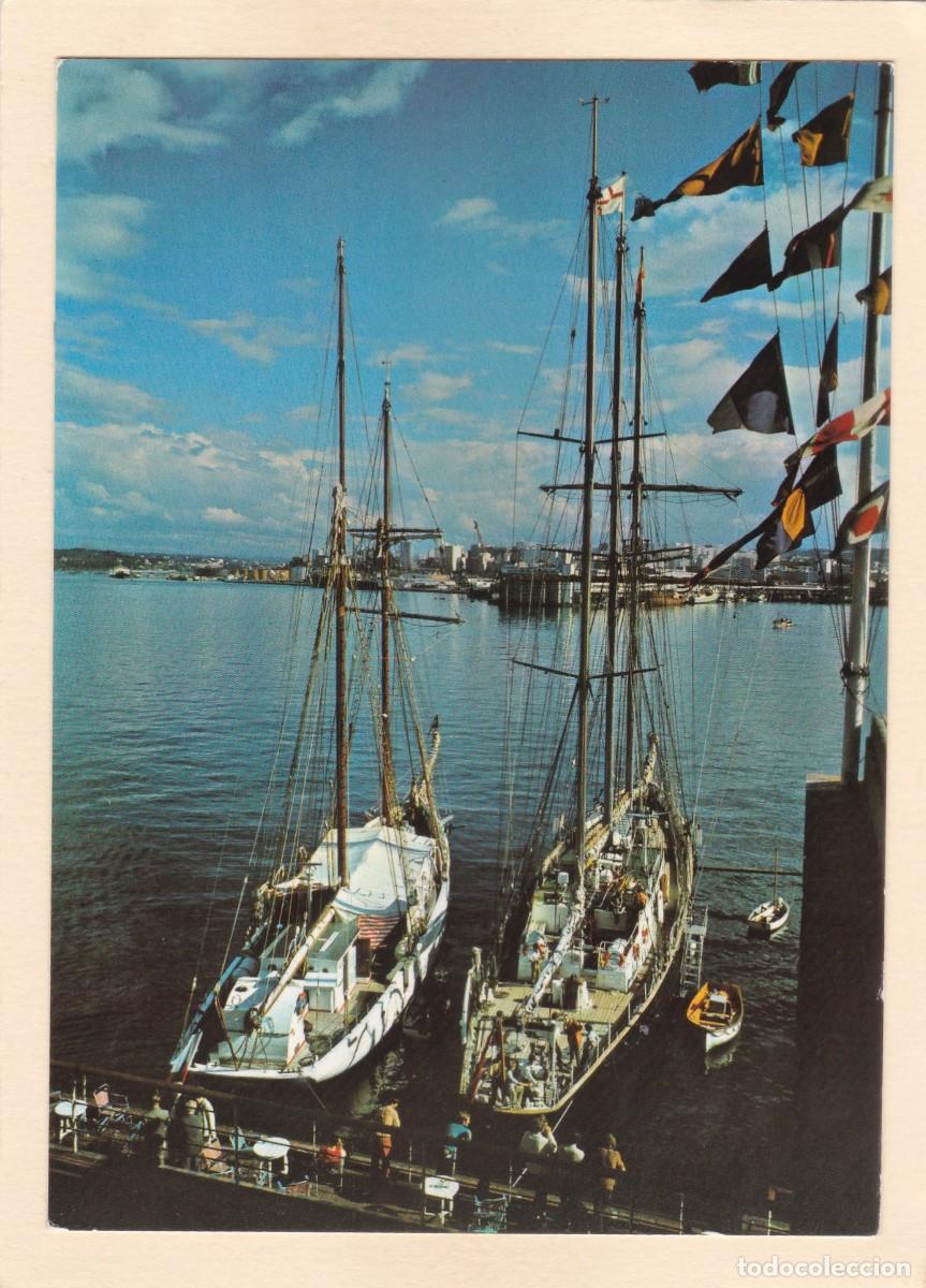 Postales: LA CORU&Ntilde;A. YATES. EL PUERTO - Foto 1