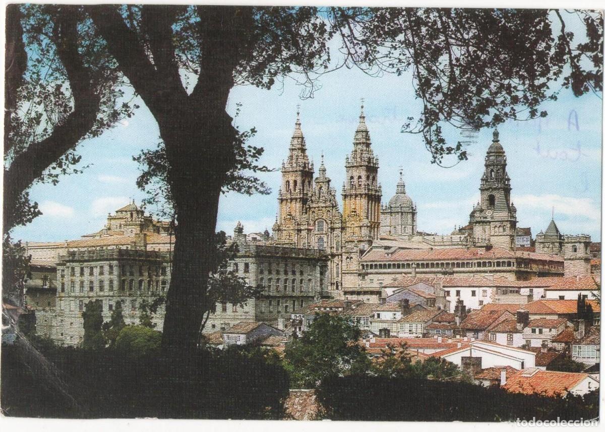 Postales: Santiago de Compostela-escrita- - Foto 1