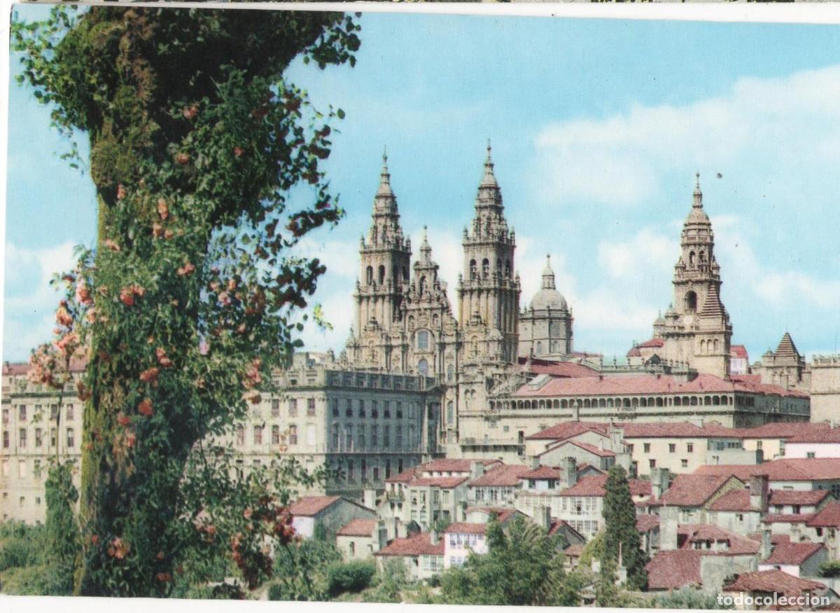 Postales: Santiago de Compostela-escrita- - Foto 1