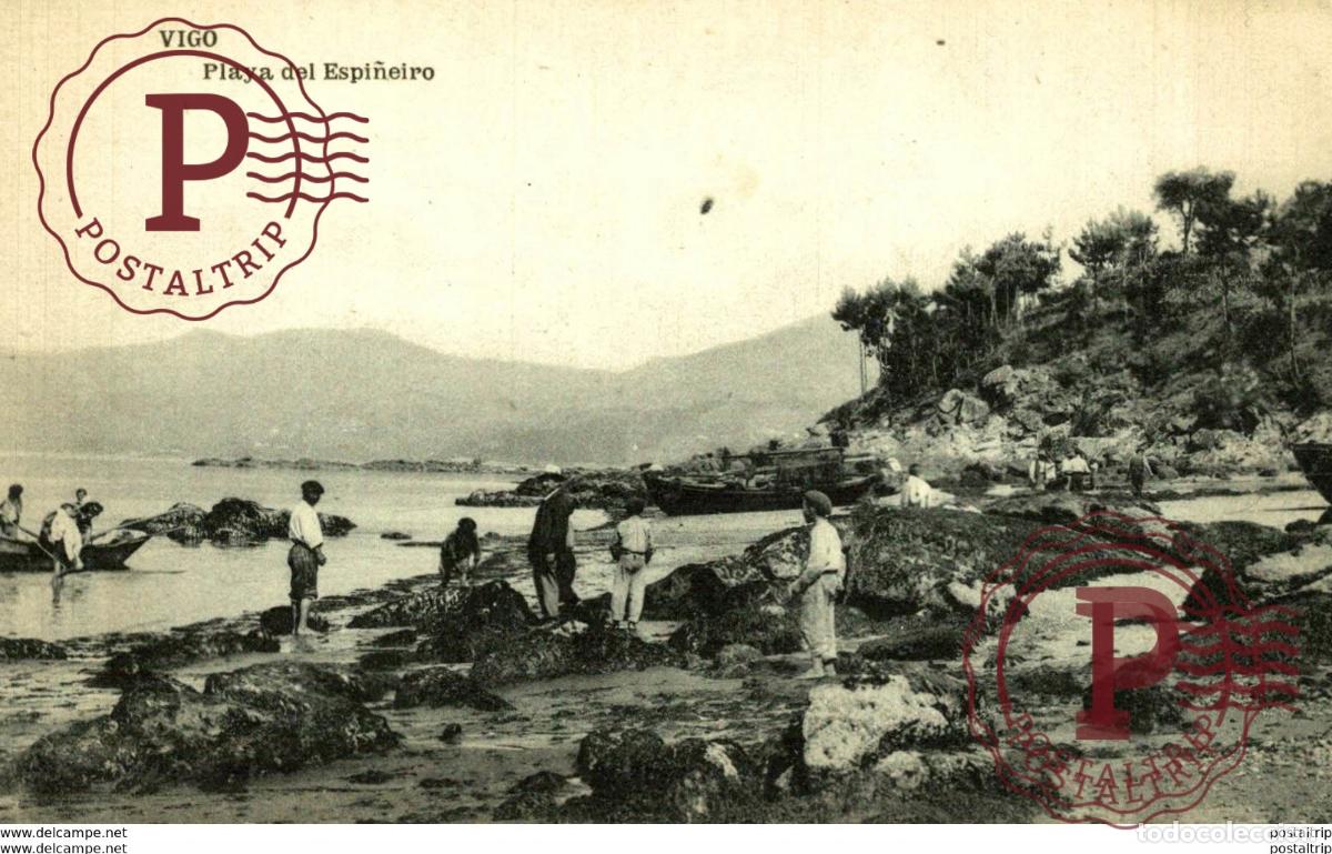 Postales: VIGO PLAYA DEL ESPI&Ntilde;EIRO - Foto 1