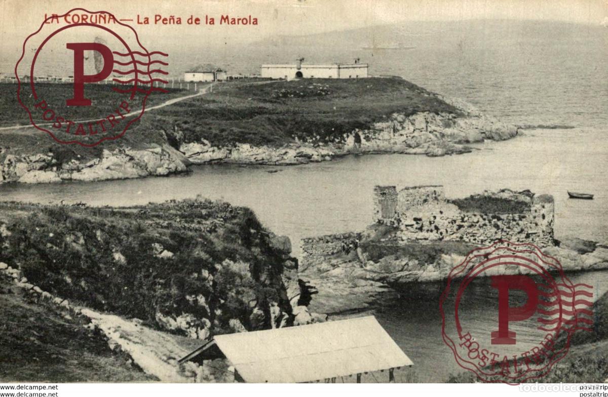 Postales: LA CORU&Ntilde;A LA PE&Ntilde;A DE LA MAROLA - Foto 1