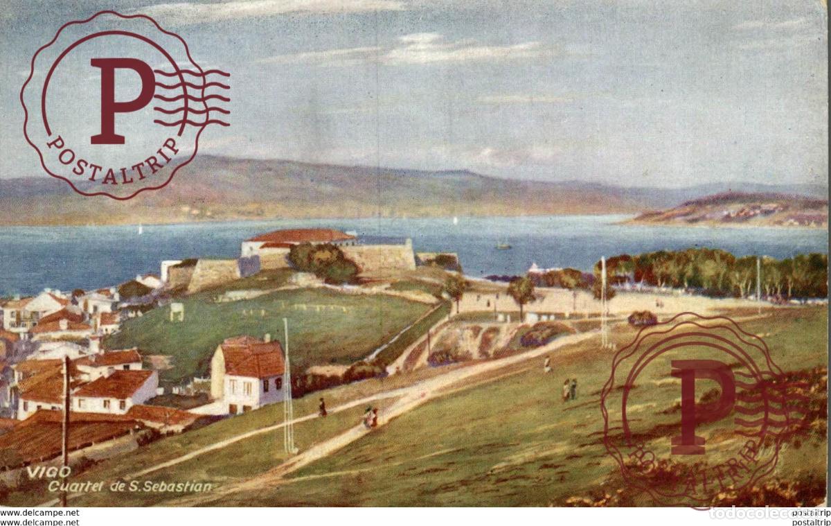 Postales: VIGO CUARTEL DE S. SEBASTIAN - Foto 1