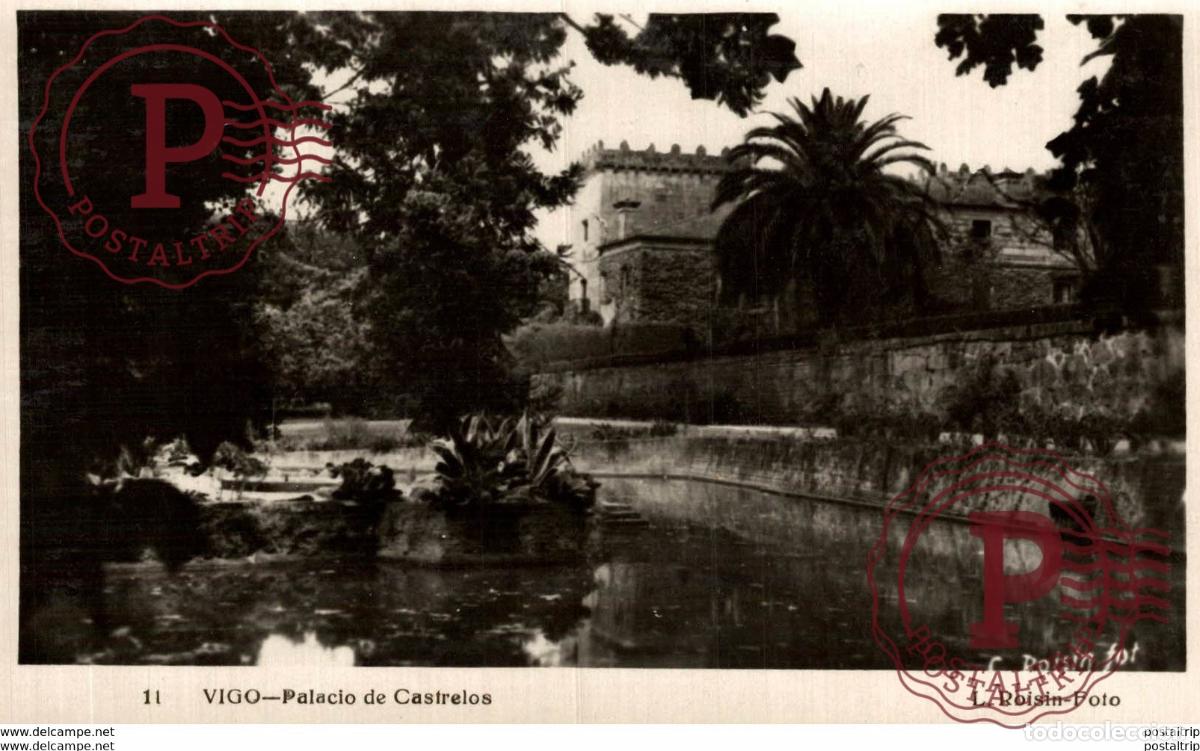 Postales: VIGO. PALACIO DE CASTRELOS - Foto 1