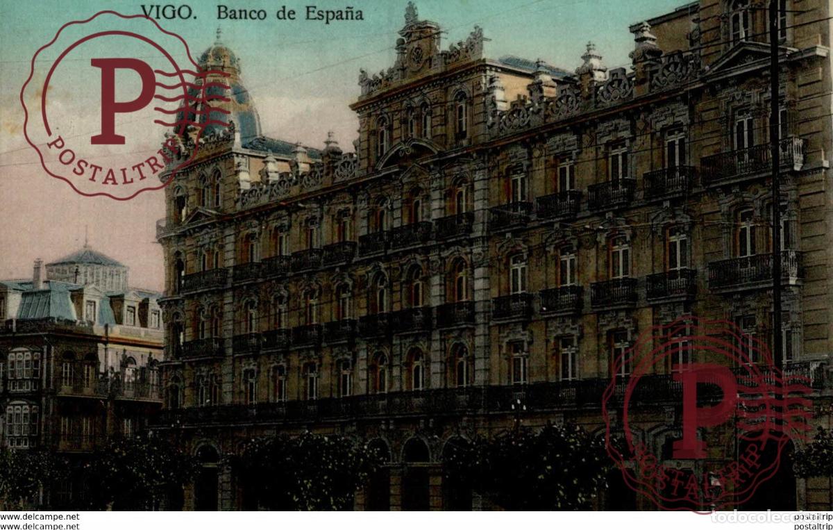 Postales: VIGO. BANCO DE ESPA&Ntilde;A - Foto 1