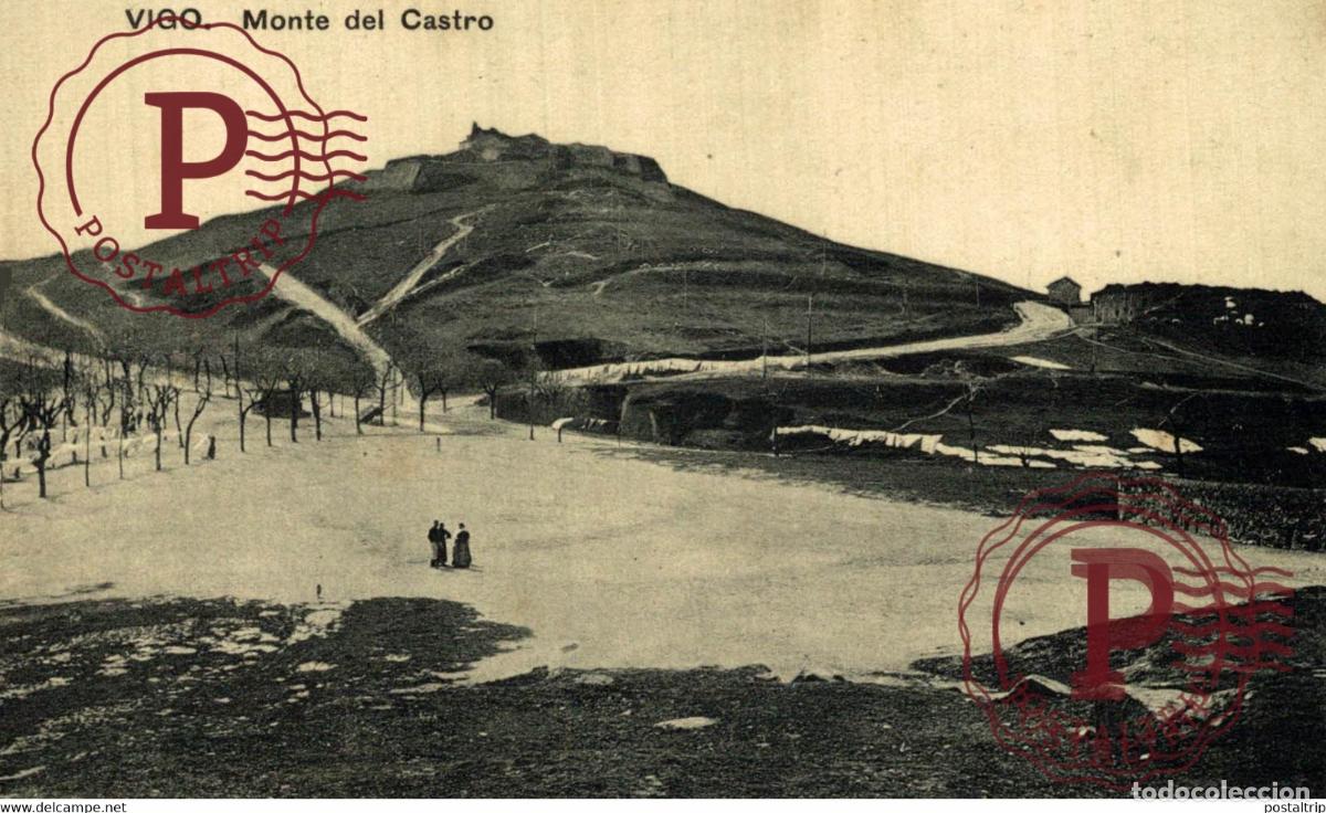 Postales: PONTEVEDRA. VIGO. MONTE DEL CASTRO. - Foto 1
