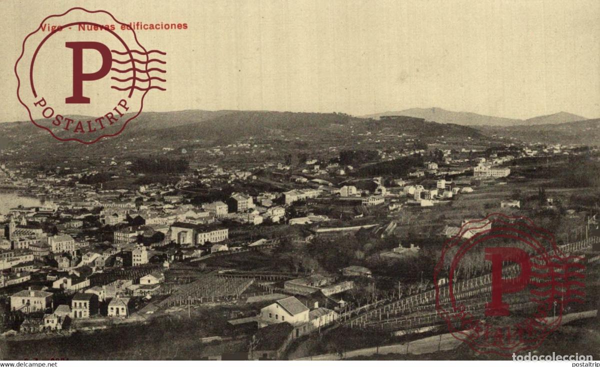 Postales: PONTEVEDRA. VIGO. NUEVAS EDIFICACIONES. - Foto 1