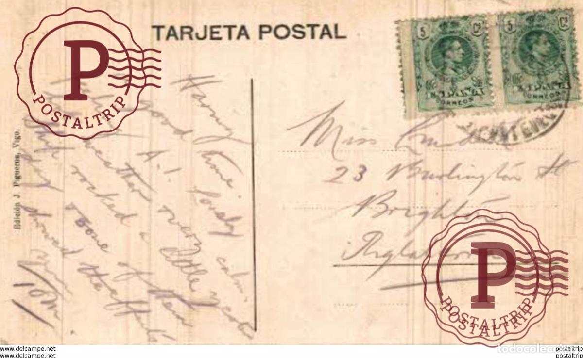 Postales: VIGO. DARSENA DEL BERBES - Foto 2