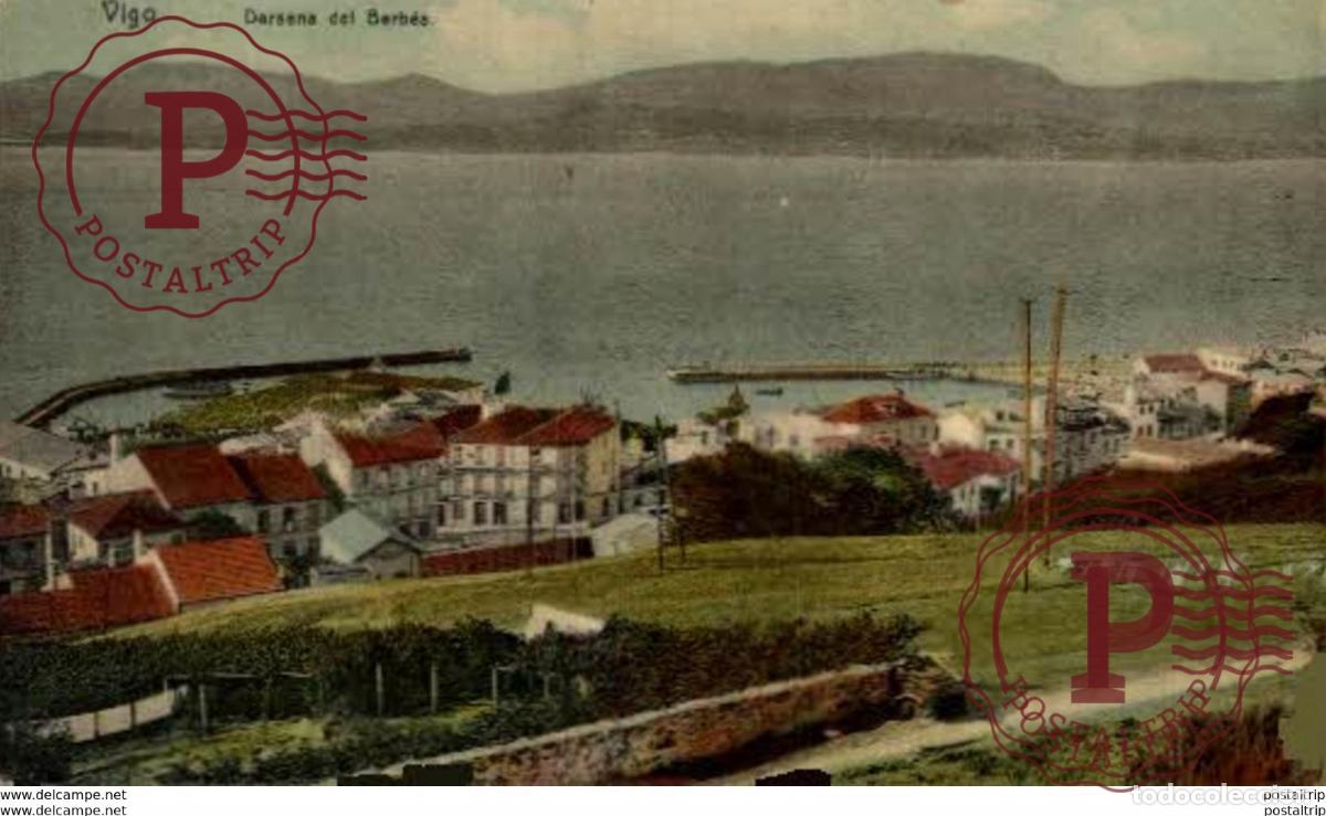 Postales: VIGO. DARSENA DEL BERBES - Foto 1