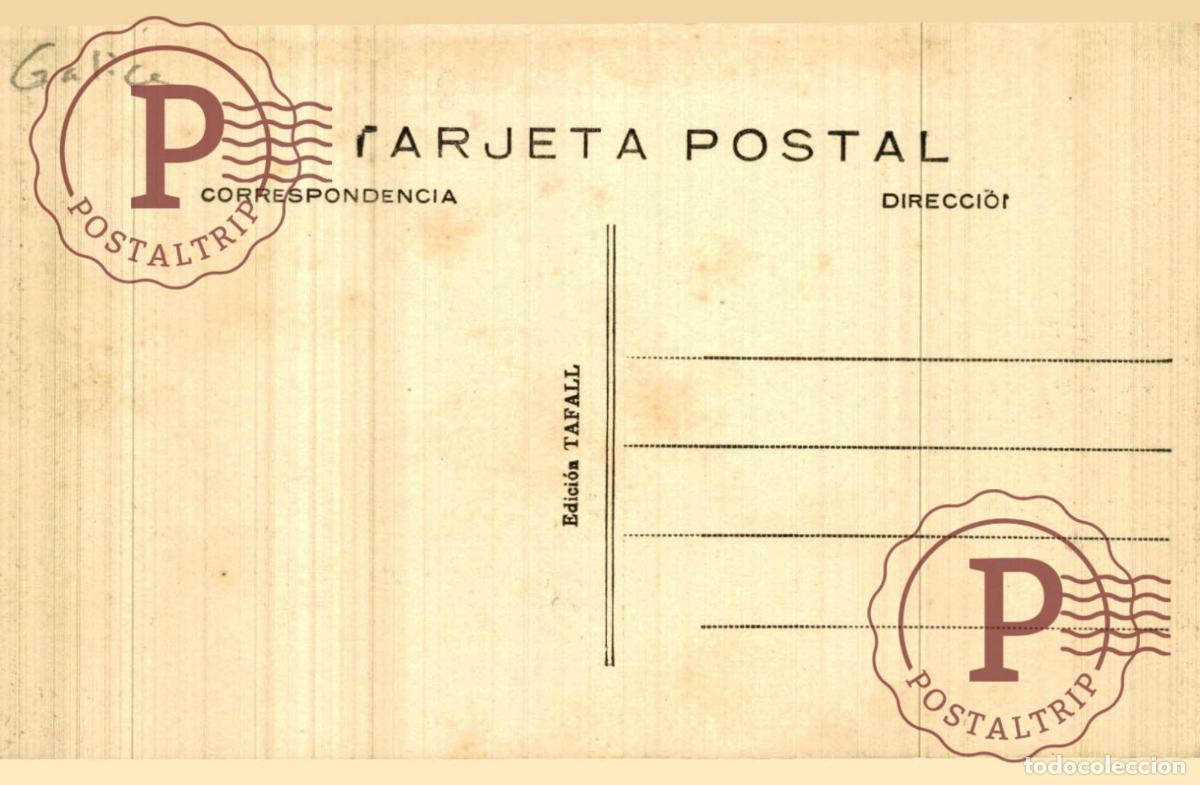 Postales: PONTEVEDRA. VIGO. TIPOS DEL PAIS. EDIC TAFALL. - Foto 2