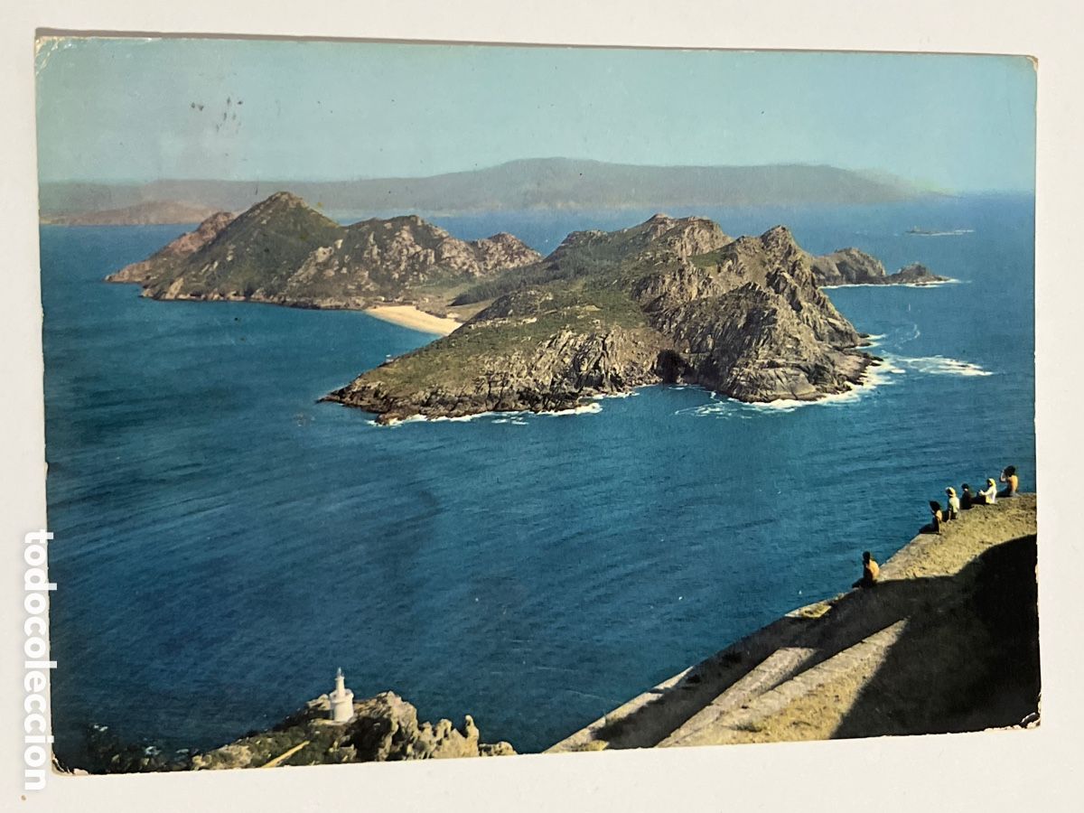 Postales: POSTAL. Vigo. Islas Cies. 1966 - Foto 1