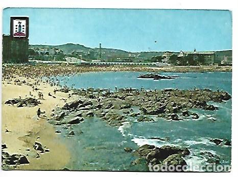 Postales: PLAYA DE RIAZOR / RIAZOR BEACH.- LA CORU&Ntilde;A - Foto 1