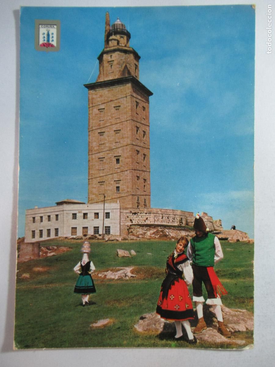 Postales: La Coru&ntilde;a - Torre de H&eacute;rcules - S/C - Foto 1