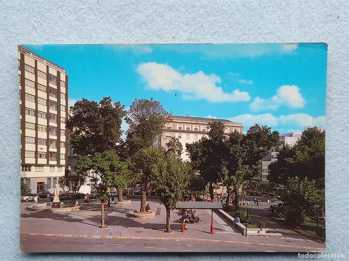 Postales: La Coru&ntilde;a. Plaza de Espa&ntilde;a. - Foto 1