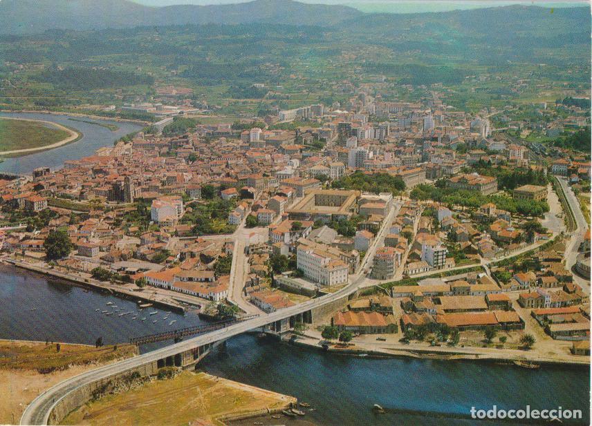 Postcards: PONTEVEDRA, VISTA GENERAL, VISTA A&Eacute;REA &ndash; EDICI&Oacute;N DE LA REGION N&ordm;7 &ndash; S/C