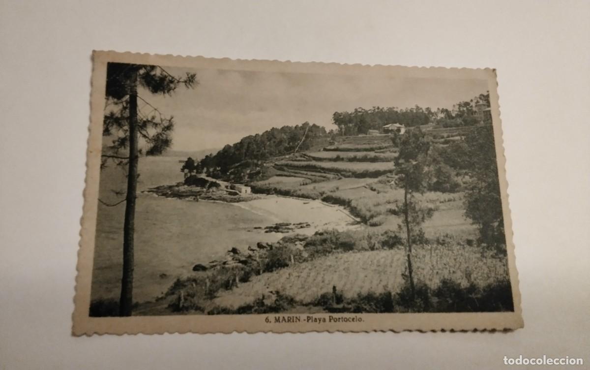 Postales: MARIN , POSTAL ANTIGUA , BLANCO Y NEGRO - Foto 2
