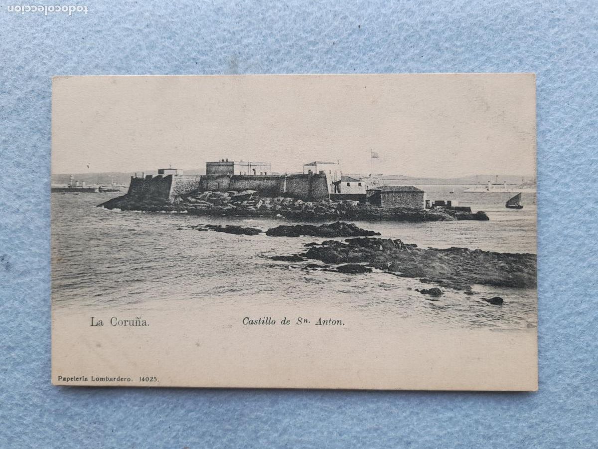 Postais: La Coru&ntilde;a. Castillo de San Ant&oacute;n.