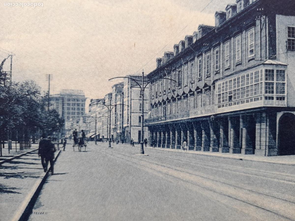 Postales: La Coru&ntilde;a. Avenida de la Marina. - Foto 3