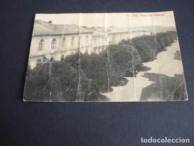 Postales: TUY PONTEVEDRA PASEO DE ELDUAYEN - Foto 1