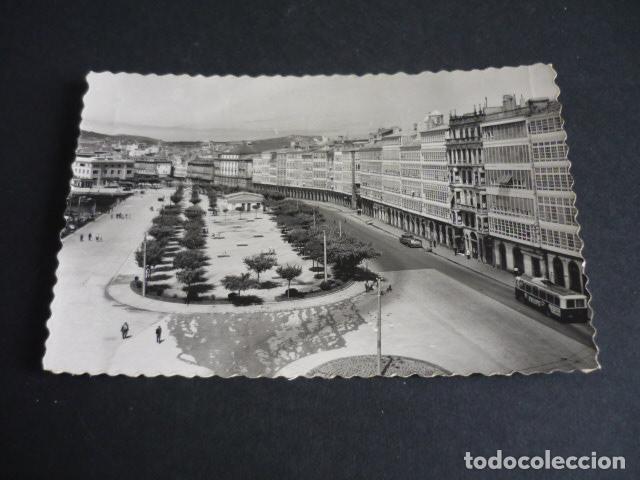 Postales: LA CORU&Ntilde;A PASEO DE LA MARINA - Foto 1