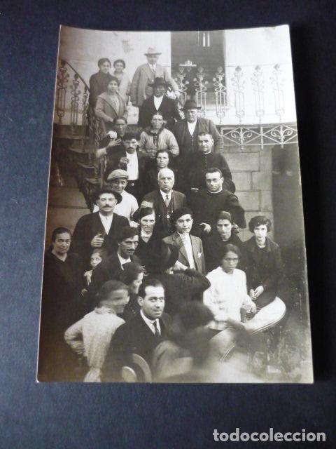 Postales: MONDARIZ PONTEVEDRA GRUPO EN LA FUENTE DEL BALNEARIO POSTAL FOTOGRAFICA