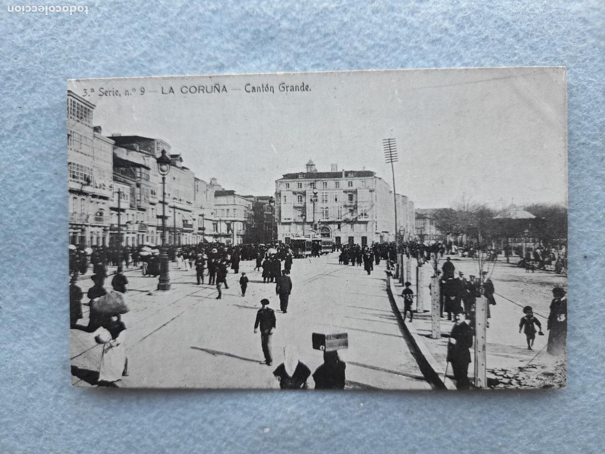 Postales: La Coru&ntilde;a. Cant&oacute;n Grande. - Foto 1