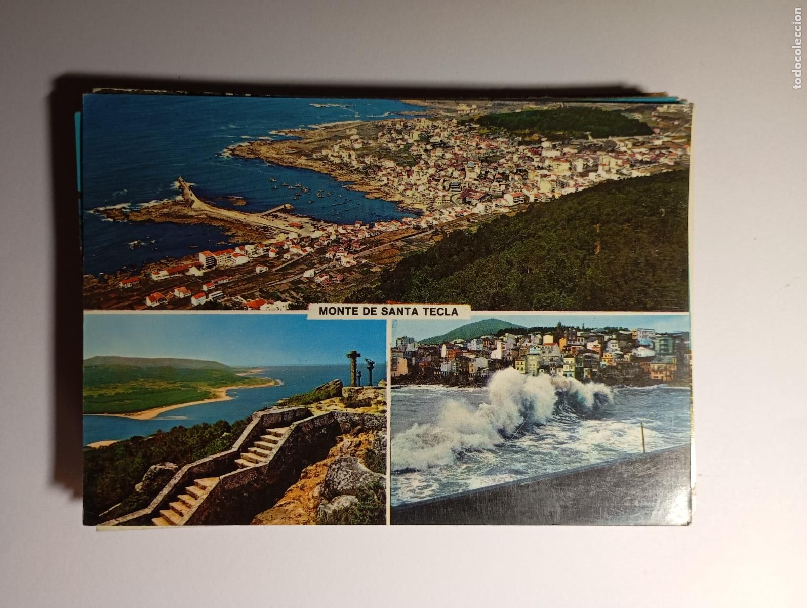 Postcards: POSTAL DE MONTE DE SANTA TECLA. LA GUARDIA. TDKP26C