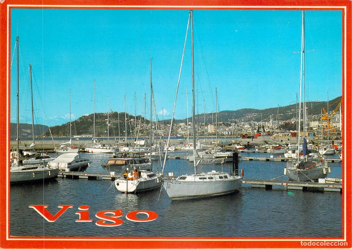 Postales: Postal de Vigo - Vista del Puerto Deportivo en Pontevedra