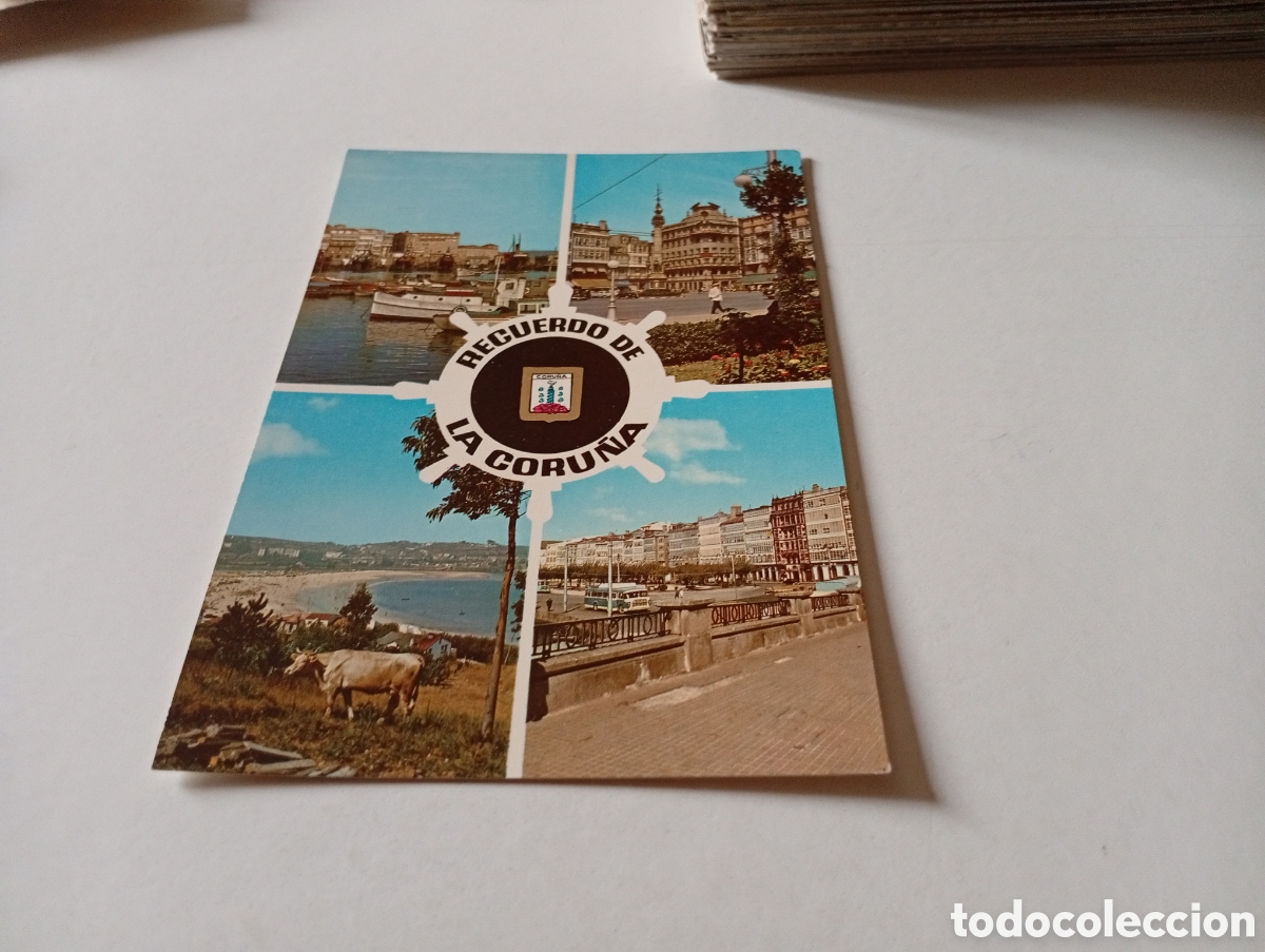Postales: Postal recuerdo de la Coru&ntilde;a - Foto 1