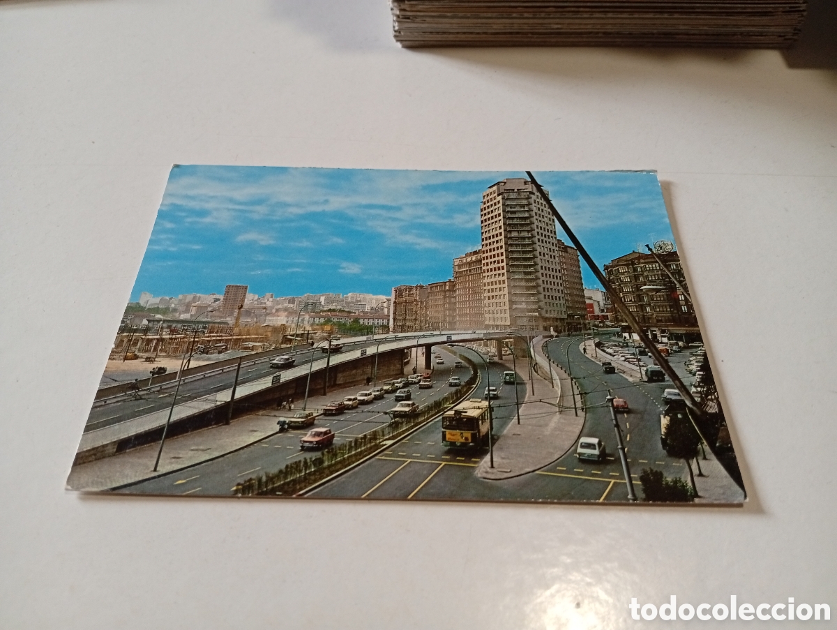 Postales: Postal La Coru&ntilde;a, avenida del General&iacute;simo - Foto 1