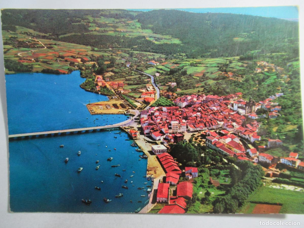 Postales: Pontedeume (La Coru&ntilde;a) - Vista a&eacute;rea - S/C