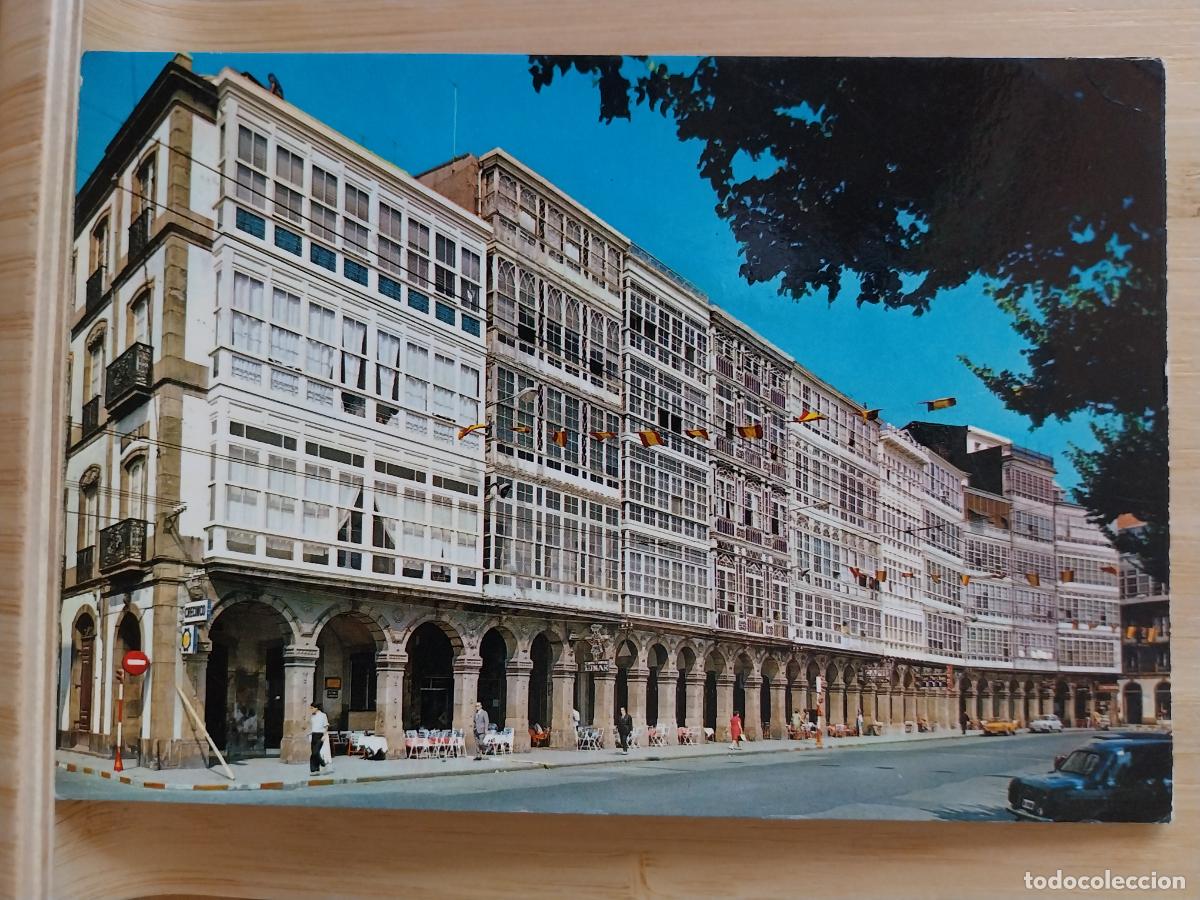 Postales: AVENIDA DE LA MARINA CORU&Ntilde;A ED ALARDE 47 CIRCULADA A&Ntilde;O 1971 ANIMDA COCHES CLASICOS