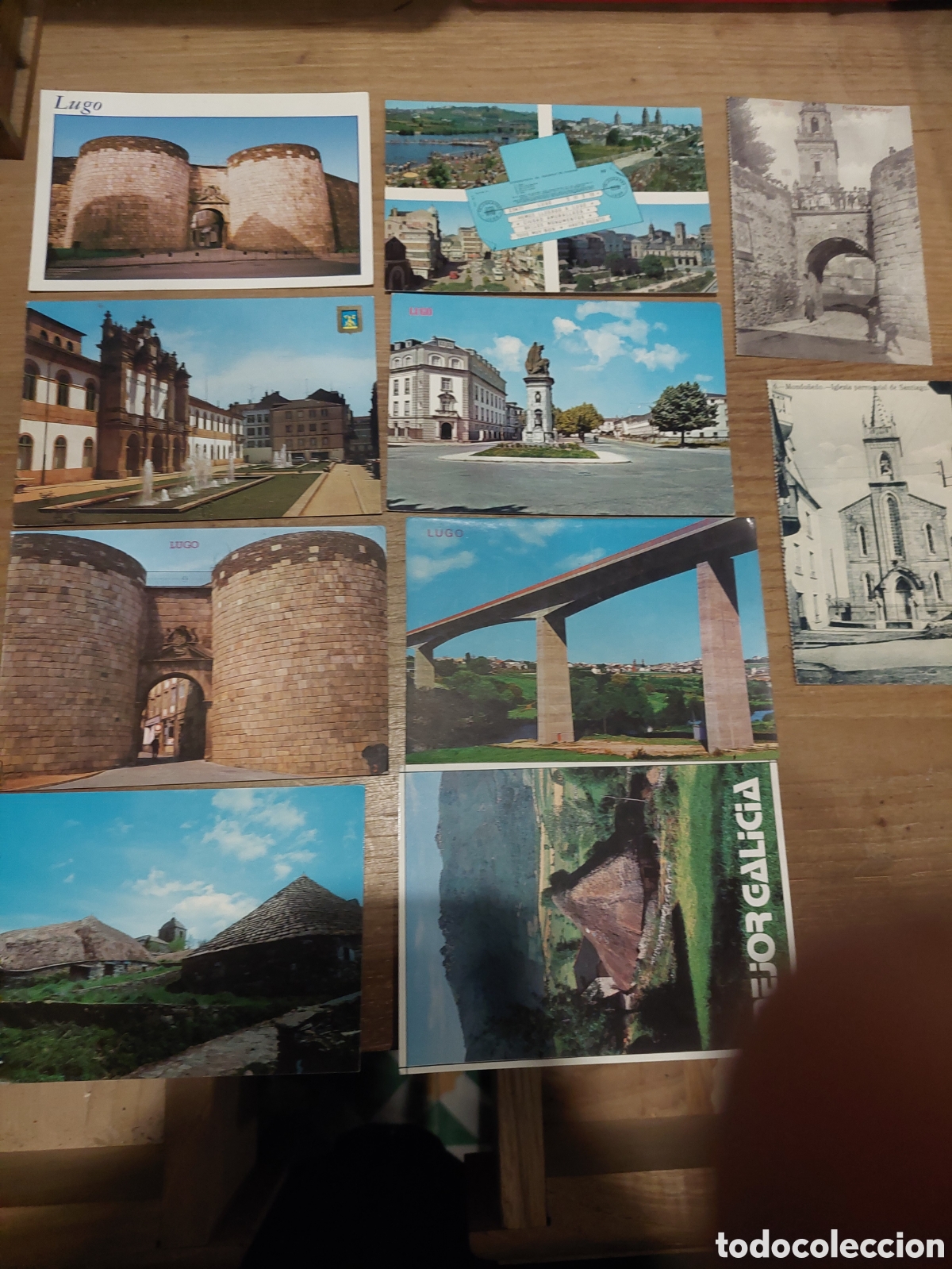 Postales: LUGO POSTALES LOTE VINTAGE ANCARES