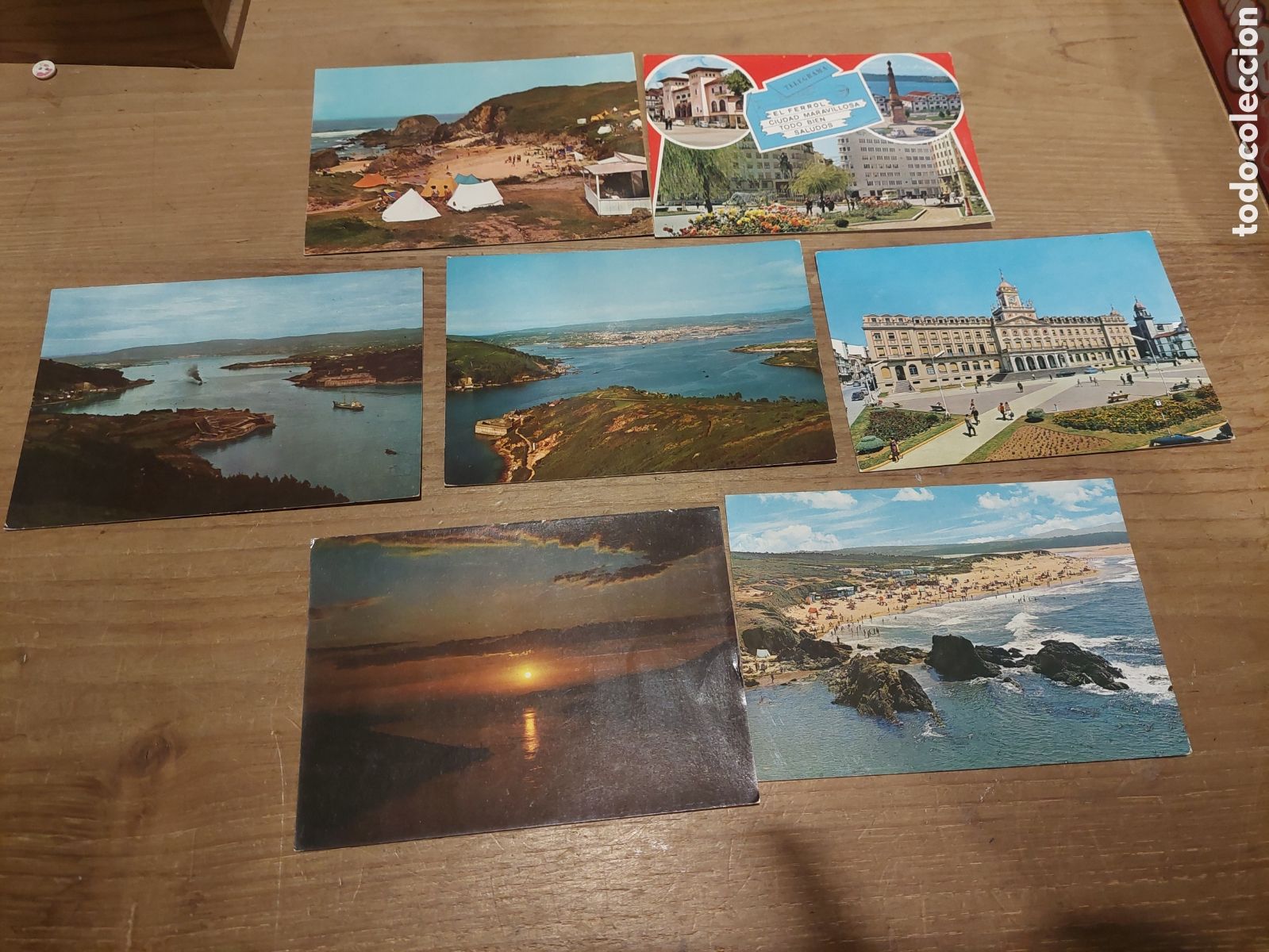 Postales: EL FERROL DEL CAUDILLO CORU&Ntilde;A POSTALES