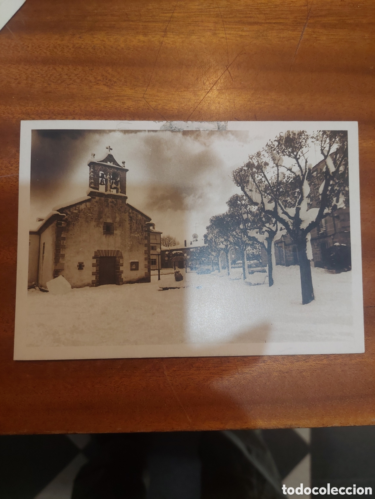 Postales: CASTROVERDR NIEVE IGLESIA PROGRESO - Foto 1
