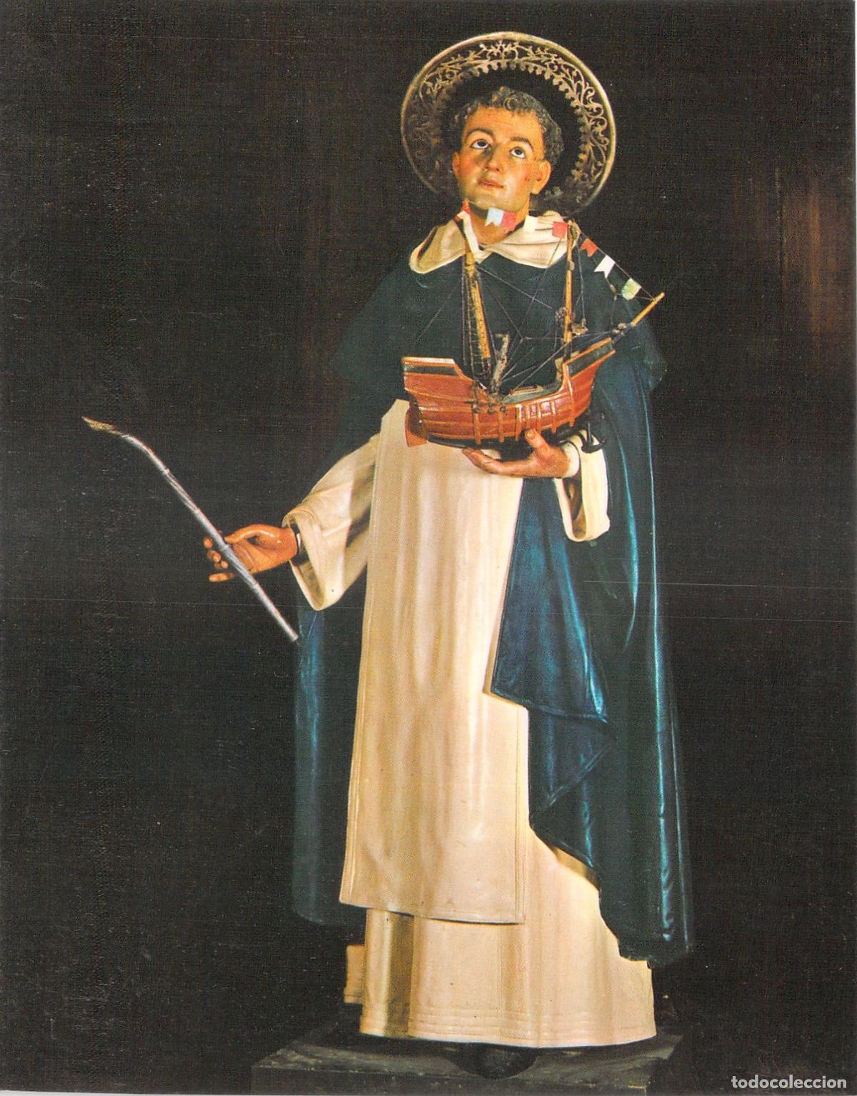 Postales: Postal Catedral de Tui - Imagen de San Telmo - Pontevedra Galicia