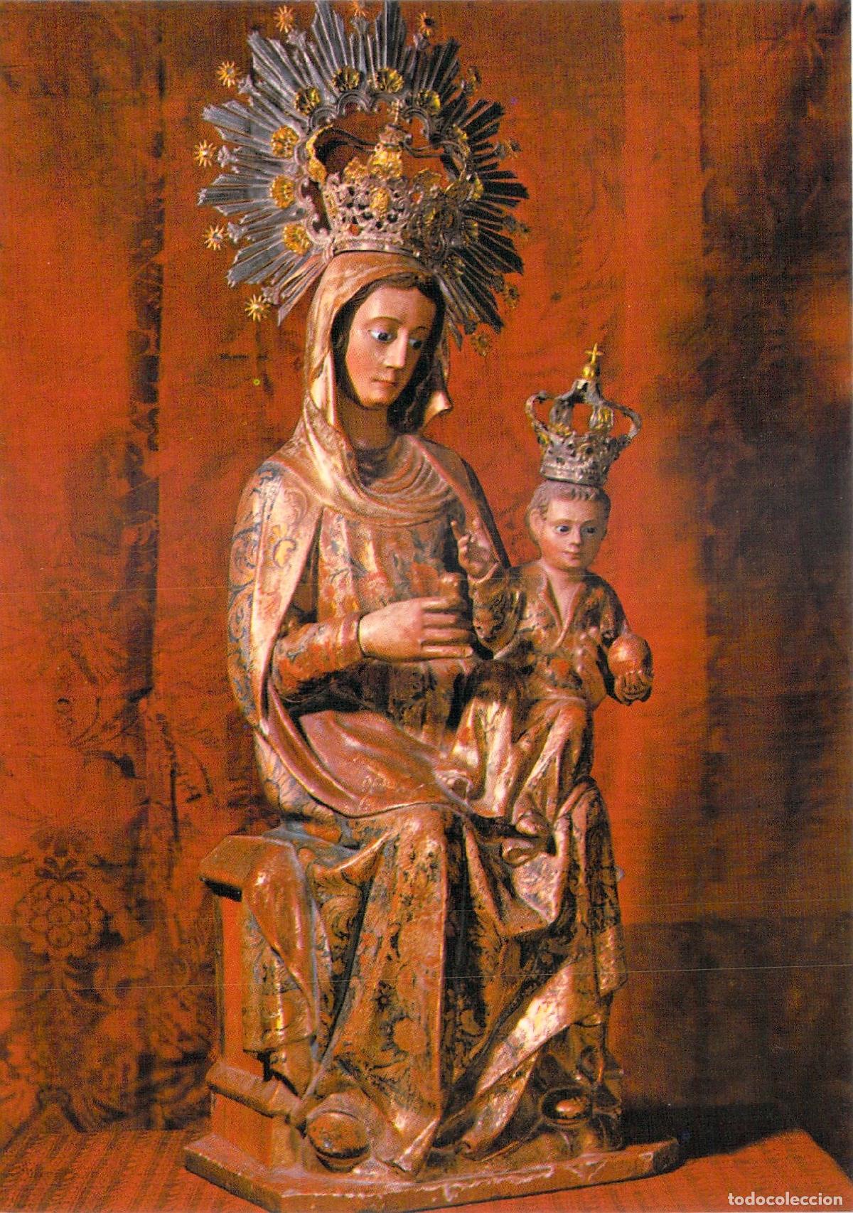 Postales: Postal Catedral de Tuy - Virgen G&oacute;tica La Patrona Siglo XIV