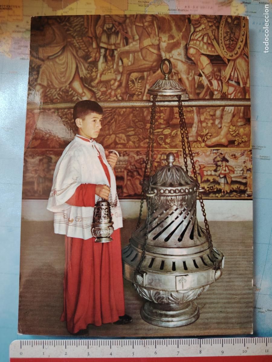 Postales: postal - Santiago de Compostela - Botafumeiro