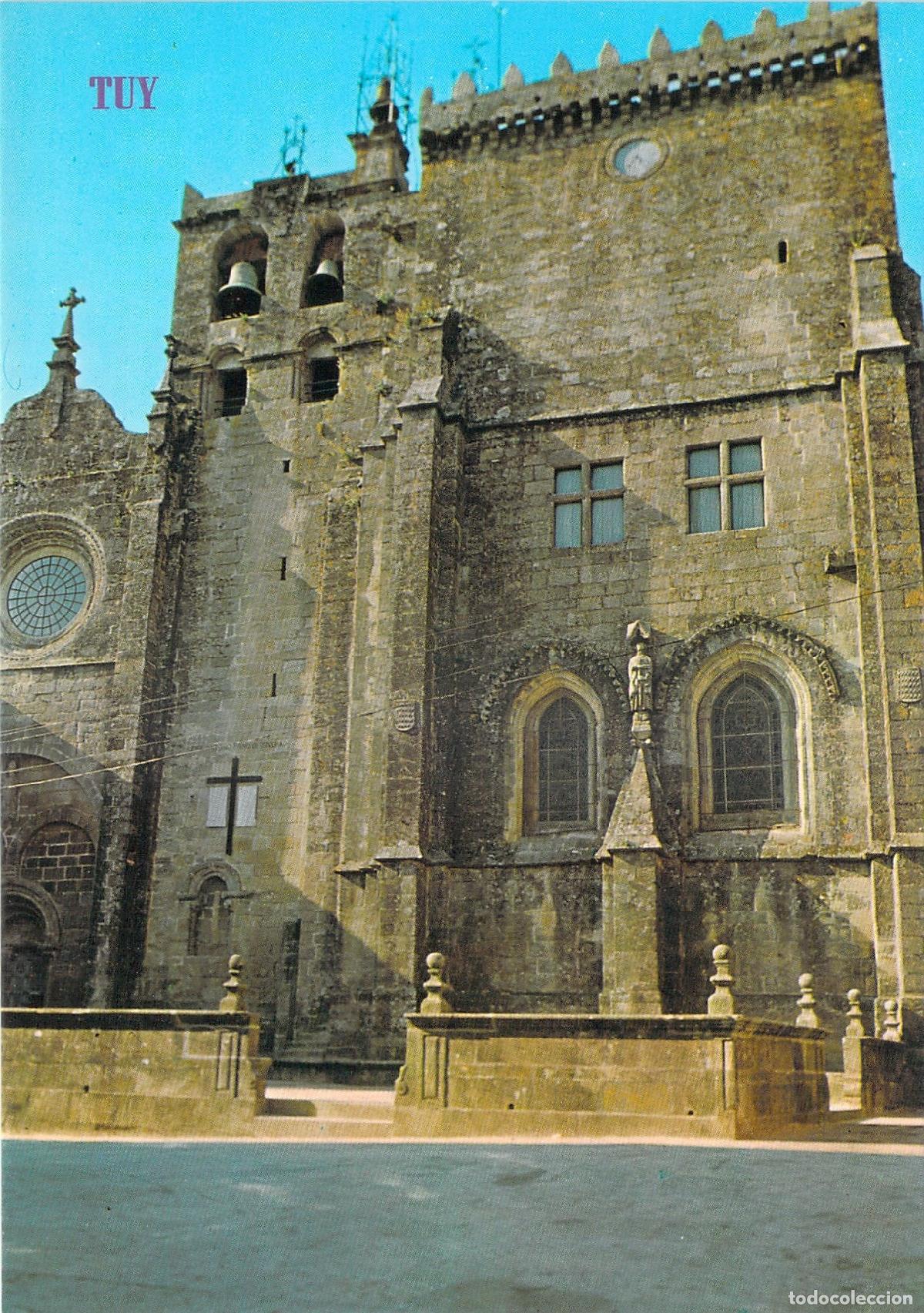 Postales: Postal de la Catedral de Tuy, Pontevedra, Galicia