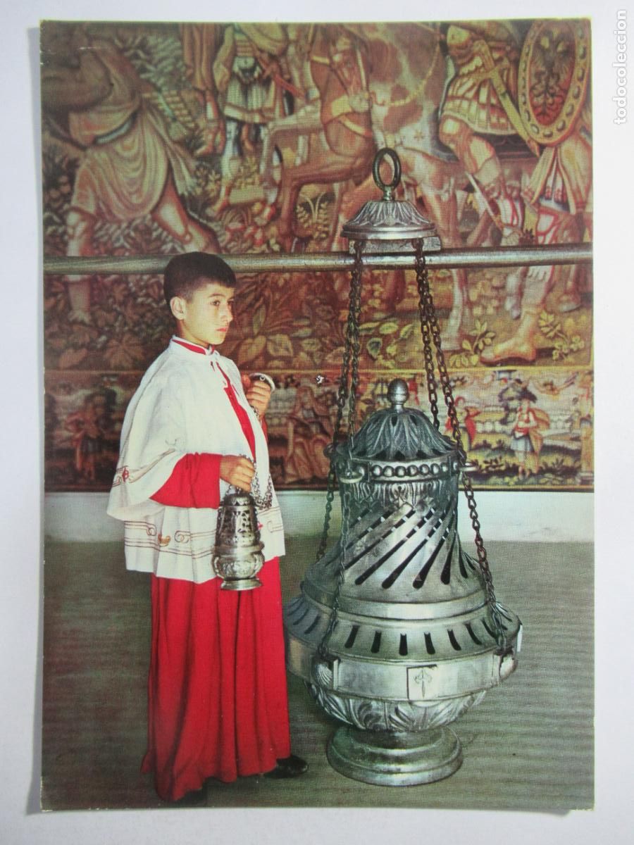 Postales: Santiago de Compostela - Catedral. Botafumeiro - S/C