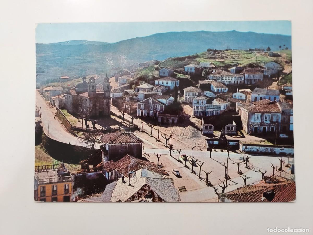 Postales: POSTAL CASTRO CALDELAS PLAZA DEL GENERALISIMO. 1967. ESCRITA. ORENSE