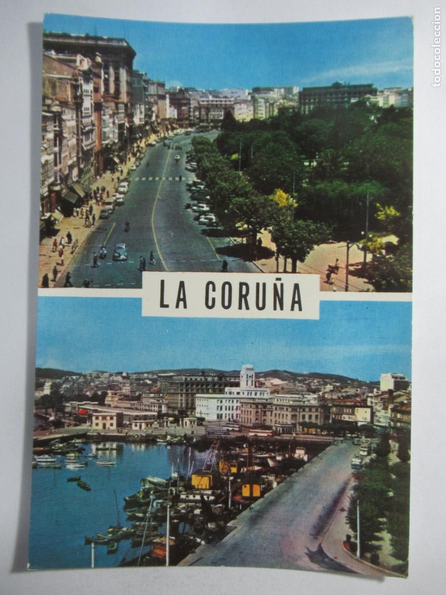 Postales: La Coru&ntilde;a - Circulada