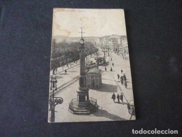 Postales: CORU&Ntilde;A PASEO DEL OBELISCO - Foto 1