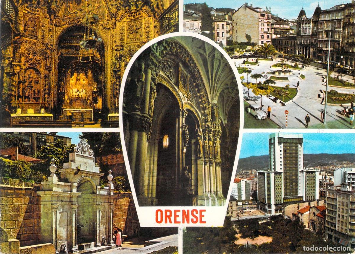 Postales: Postal de Orense, Galicia - Vistas Panor&aacute;micas y Monumentos