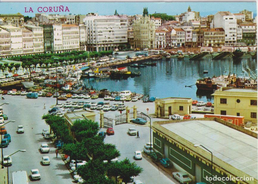 Postales: LA CORU&Ntilde;A, D&Aacute;RSENA, VISTA PARCIAL - EDICIONES PARIS N&ordm;1003 - S/C
