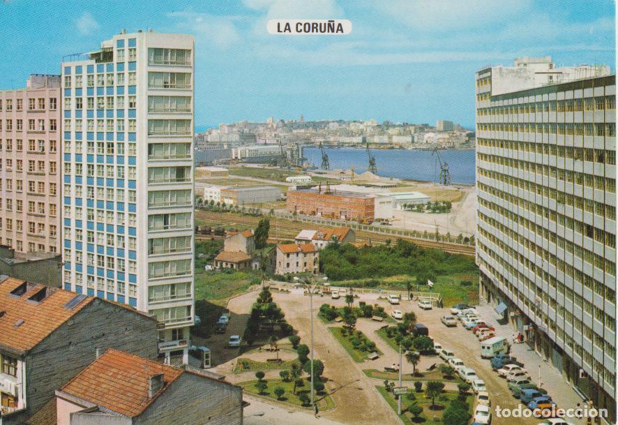 Postales: LA CORU&Ntilde;A, MIRADOR DE LOS CASTROS - POSTALES FAMA N&ordm;3270 - S/C